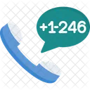 Barbados Dial Code  Icon