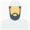 Barbe Musulman Avatar Icône