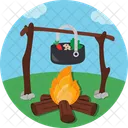 Barbecue Grill Barbecue Icône