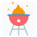 Fourth July Holiday Icon