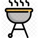 Barbecue Grill Party Icon