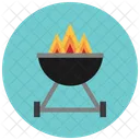 Barbecue Grill Tandoor Icon