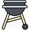 Barbecue Grill Cooking Icon