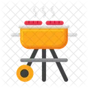 Barbecue Bbq Charcoal Grill Icon