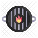Barbecue, bbq, fire, cooking  Symbol