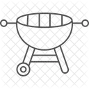 Barbecue Grill Cooking Icon