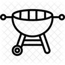 Barbecue Grill Cooking Icon