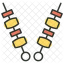Bbq Barbecue Skewer Icon