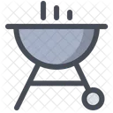 Barbecue Grill Cook Icon