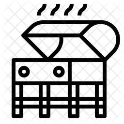 바베큐 구이  아이콘
