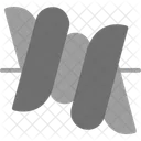 Wire Protection Fence Icon