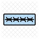 Barbed Wire Fence Icon