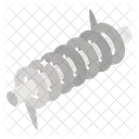 Barbed Wire Fence Spiky Wire Icon