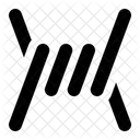 Barbed Security Wire Icon