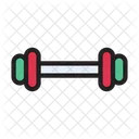 Barbel Gym Exercise Icon