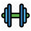 Barbel Dumbell Gym Icon