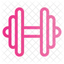 Barbel Dumbell Gym Icon