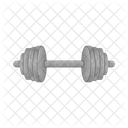 Barbell Fitness Gym Icon