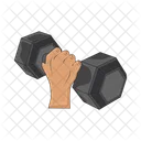 Training Fitness Barbell Icon
