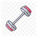 Barbell Bodybuilding Exercise Icon