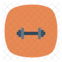 Barbell Dumbbell Weight Icon