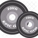 Barbell Sport Icon Icon