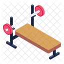 Barbell Bench  Icon
