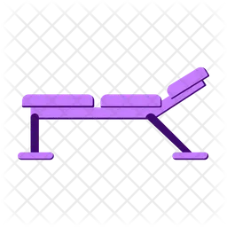 Barbell bench  Icon