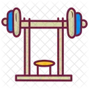 Barbell Bench  Icon
