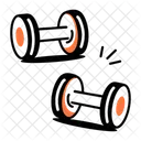Gym Workout Exercise Icon