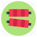 Barbell Gym Tool Gym Equipment Icon