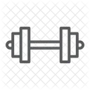Barbell Dumbell Fit Icon