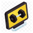 Barbell  Icon