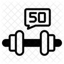 Barbell  Icon