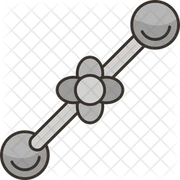 Barbell Piercing  Icon