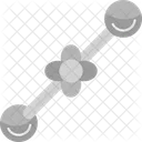 Barbell Piercing  Icon