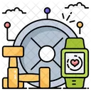 Barbell Plates  Icon