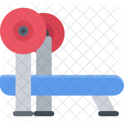 Barbell press Icon