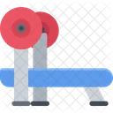 Bench Press Barbell Icon