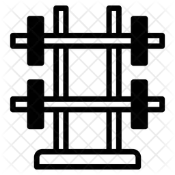 Barbell rack  Icon