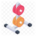 Barbell Rack Icon
