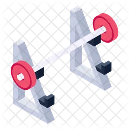 Barbell Rack  Icon