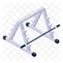 Barbell Rods  Icon