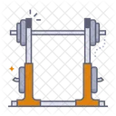 Barbell Squad Rack Icon