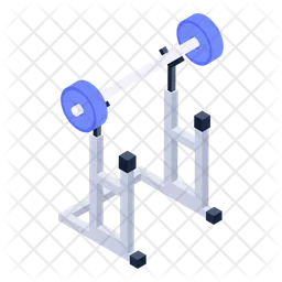 Barbell Stand  Icon