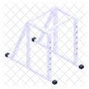 Barbell Stand  Icon