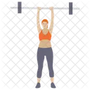 Barbells Exercise Physical Exercise Workout Icon