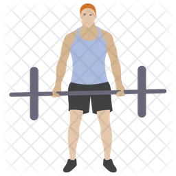 Barbells Exercise  Icon