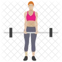 Barbells Exercise  Icon