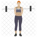 Barbells Exercise  Icon